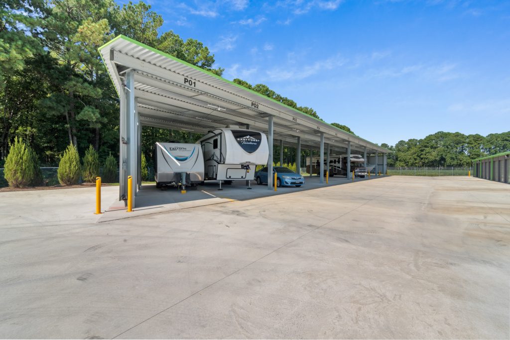 covered RV storage at iLockStorage in Greenville, NC